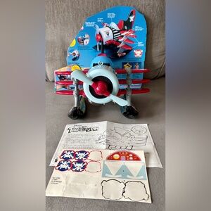 Tri-Wing Terror  TaleSpin Vintage Playmates Don Karnage's Plane 1991 Disney